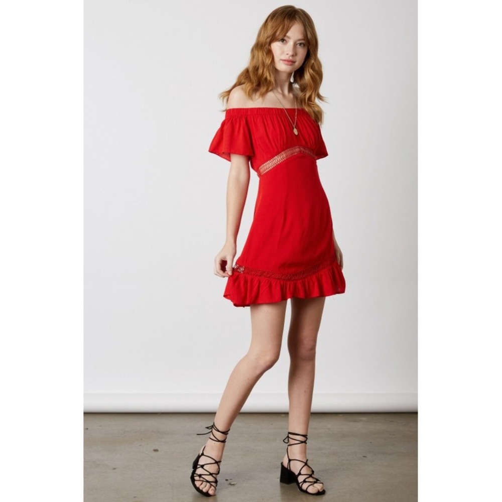 Red dress
